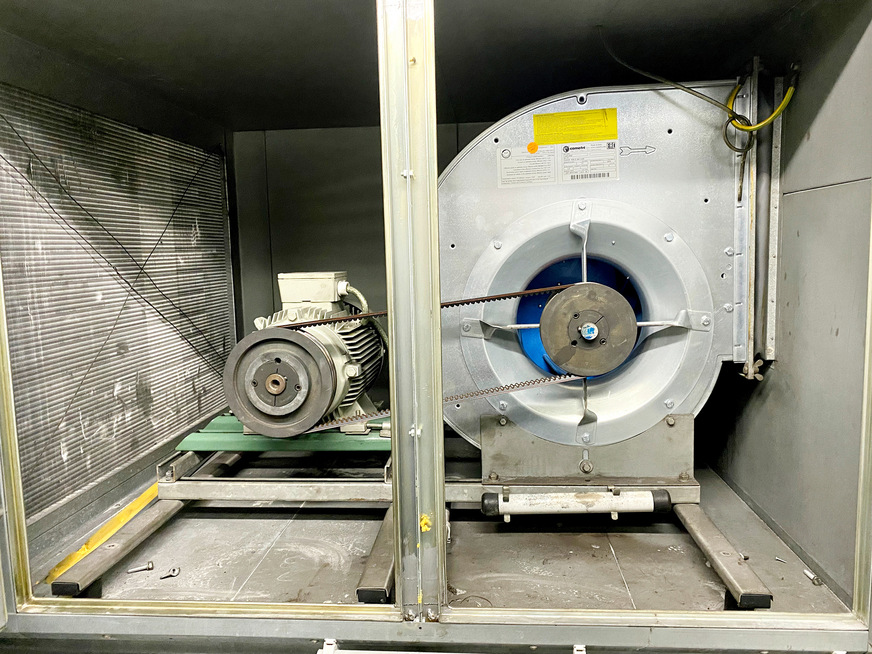 Bild 4 Alte riemengetriebene Ventilatoren haben gegenüber dem aktuellen Stand der Technik einen viel höheren Stromverbrauch und benötigen deutlich mehr Wartung.