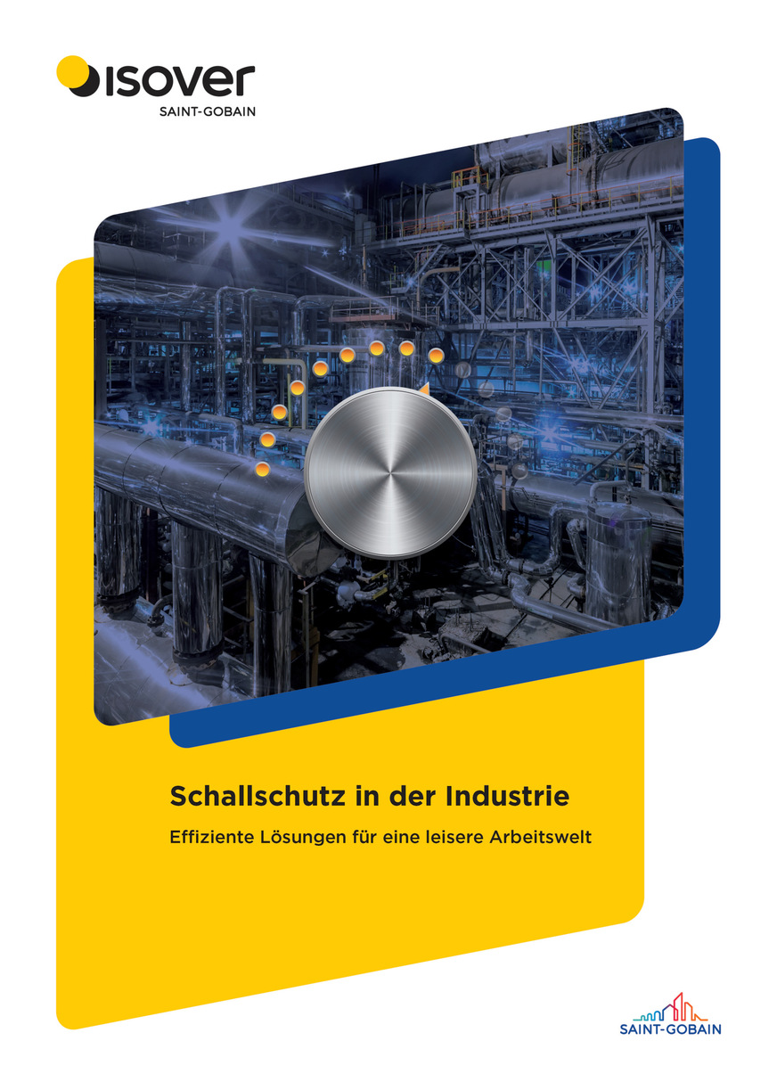 Die neue Broschüre „Schallschutz in der Industrie“ vermittelt einen genauen Überblick über bauphysikalische Hintergründe und die entsprechenden Anforderungen an leistungsstarke Dämmlösungen für eine leisere Arbeitswelt.