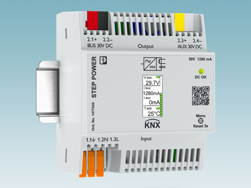 Phoenix Contact: KNX-Spannungsversorgung Step Power.