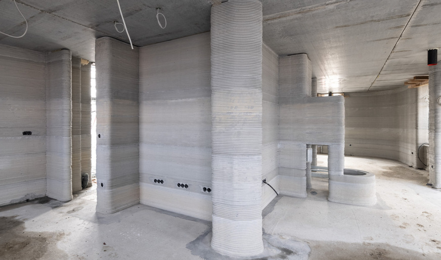 Bild 9 Installations- und Montagezeiten werden kürzer, wenn SHK- und Elektroinstallateur nach dem 3D-Druck im Idealfall eine optimal vorbereitete Baustelle vorfinden.