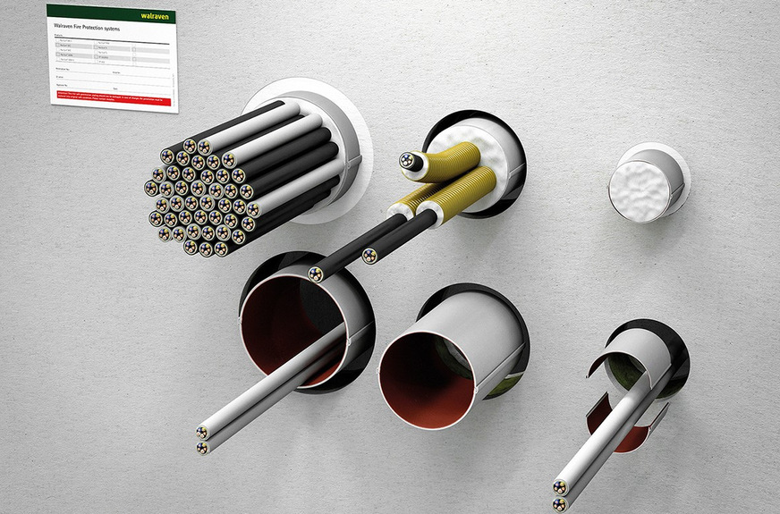 Walraven: Brandschutzröhre Pacifyre Cable Tube.