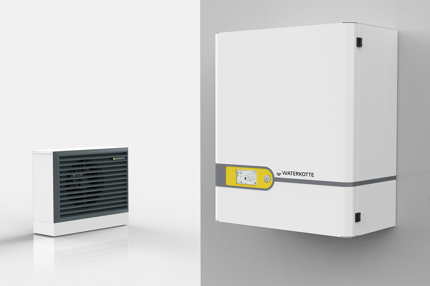 Waterkotte: EcoTouch Air Bloc.