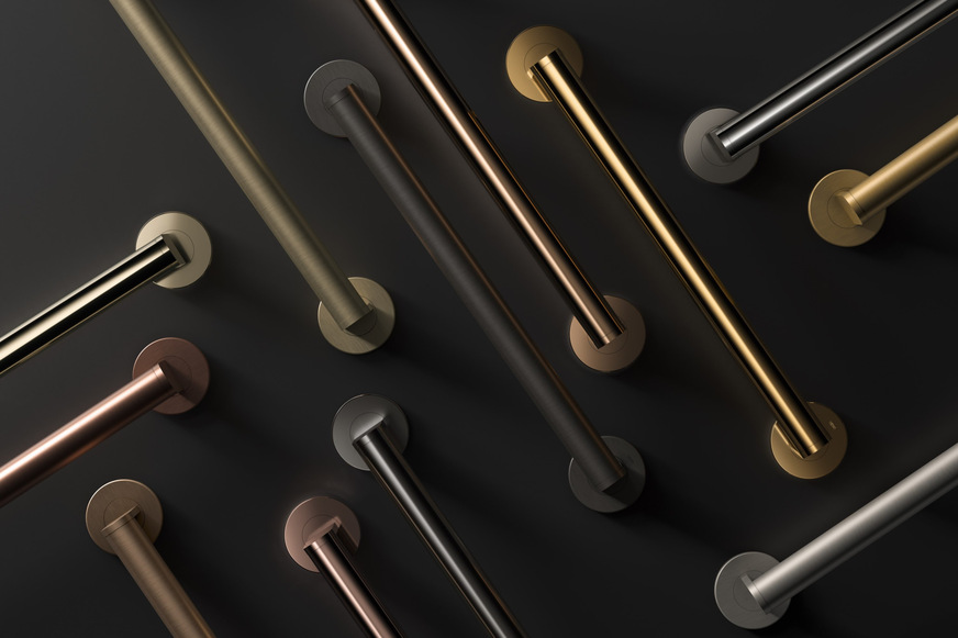 Hewi: PVD-Oberflächen.&nbsp;&nbsp;