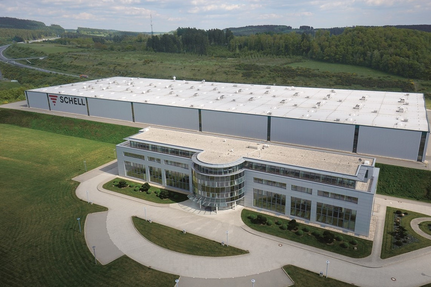 Hauptsitz der Schell GmbH & Co. KG in Olpe.
