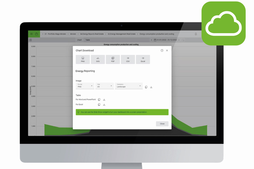 Wago Building Energy Reporting.