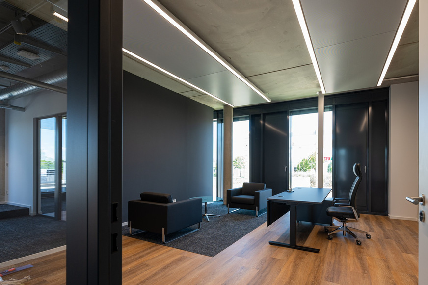 Frenger Systemen: Heiz- und Kühlsegel Smartline.