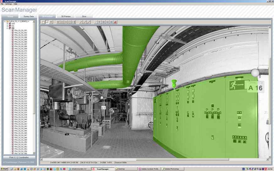 Bild 6 … oder mit Zusatzinformationen versehen für die Dokumentation von Anlagen.