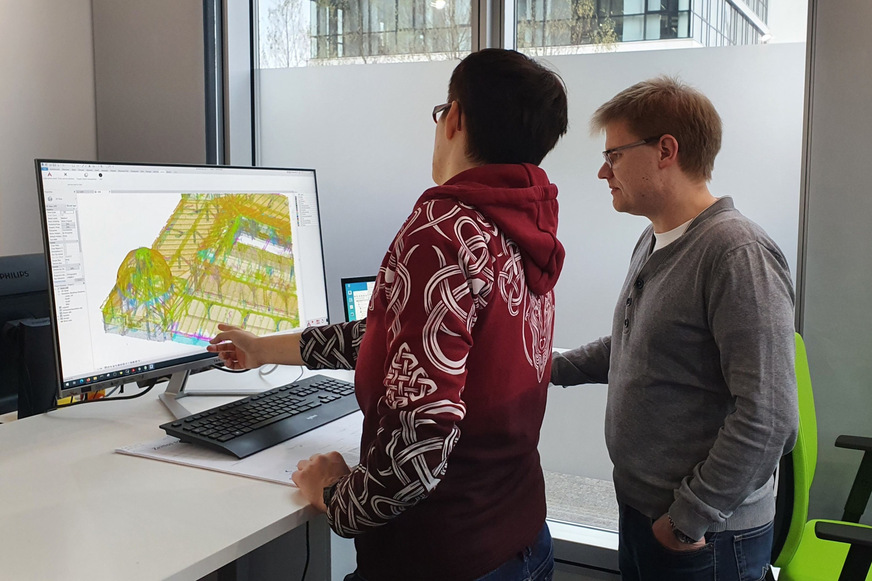 Bild 2 Filtertechniken, Modellierwerkzeuge, Konstruktionshilfen, Automatismen und zunehmend auch die KI unterstützen die Auswertung und Umwandlung der Messdaten in für die CAD- oder BIM-Planung verwendbare Datenformate.