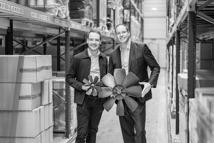 Andreas Müller (links) und Dominik Beck