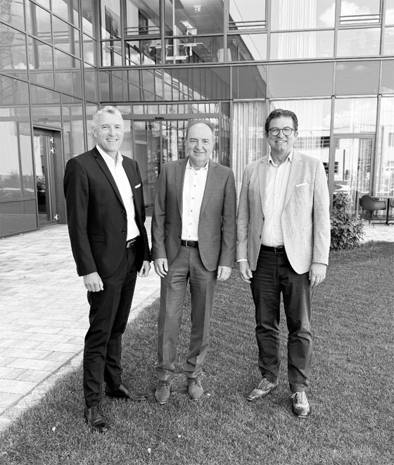 Das neu besetzte Kessel-Kontrollgremium (v.l.n.r.): Reinhard Dirr (Stellv.Aufsichtsratsvorsitzender), Klaus Emler (Aufsichtsratsvorsitzender) und Dr. Dietmar Scherer.