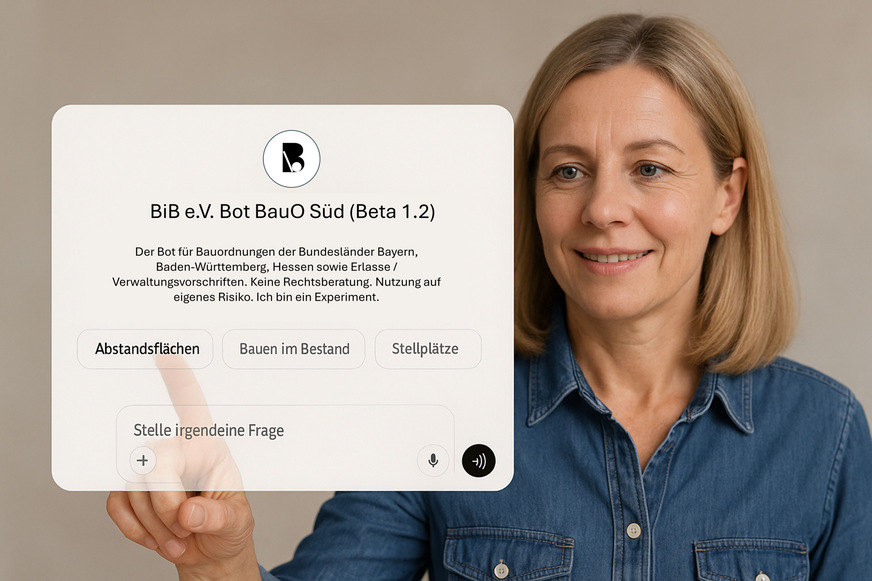Der Bot wurde in Zusammenarbeit mit Fachanwält:innen und BiB-Mitgliedern entworfen. Ziel der öffentlichen Testphase ist die Entwicklung einer bundeseinheitlichen Lösung.
