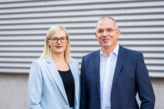 Die Geschäftsführung der Hekatron Unternehmen bestehend aus Petra Riesterer und Arno Hohmann hat die Zukunft fest im Blick.