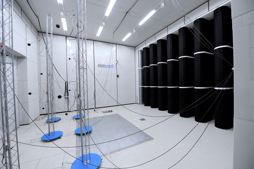 ebm-papst: Kombiprüfstand mit AMCA Akkreditierung.