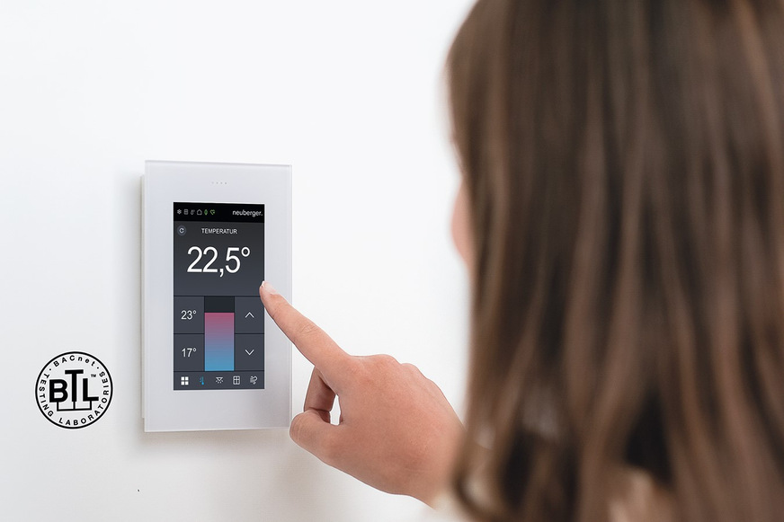 Neuberger: BACnet-Raumbediengerät RP/RC8100.