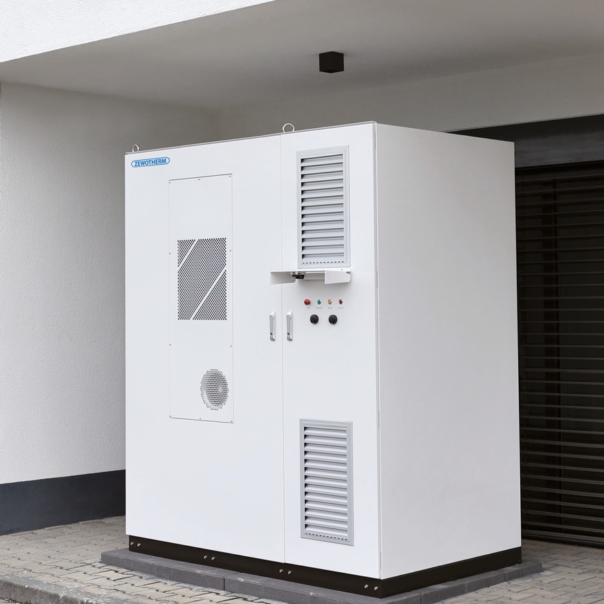 Zewotherm: Batteriespeicher Zewo MegaCell DH 200F.