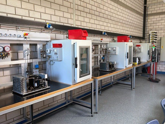 Die Werkstätten und Labore an den drei BFS-Standorten sind heute alle auf dem neuesten Stand der Technik.