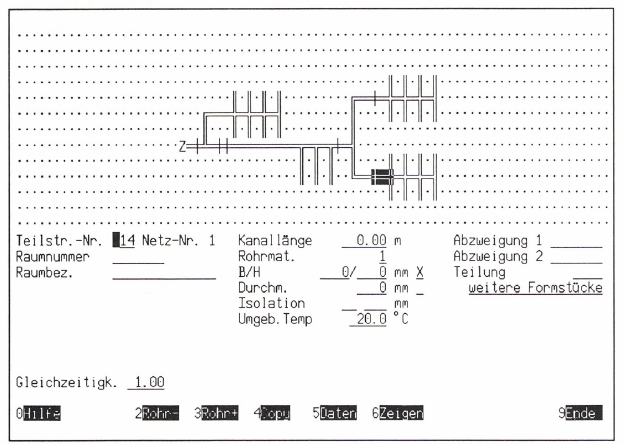 Anfang der 90er Jahre: Eine einfache „Klötzchen“-Darstellung machte komplexe Berechnungen erstmals grafisch sichtbar.