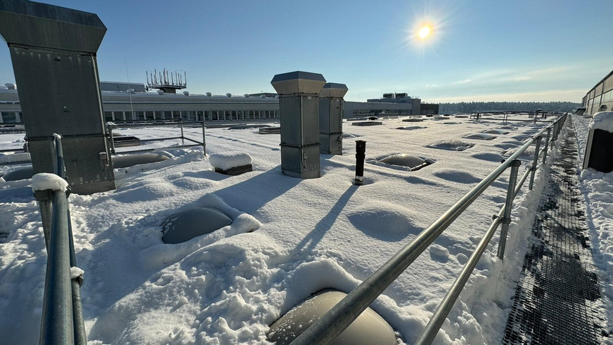 Bild 6 Liegt eine Gefährdung vor oder ist es einfach nur schön anzuschauen? Eine systematische sensorische Flachdachüberwachung liefert frühzeitig die zur Bewertung notwendigen Informationen.