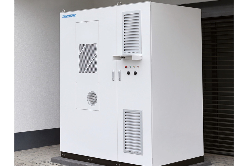 Zewotherm: Batteriespeicher Zewo MegaCell DH 200F.