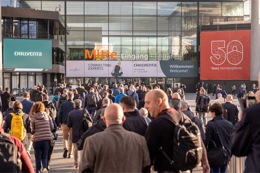 Gut besuchte Chillventa 2024.