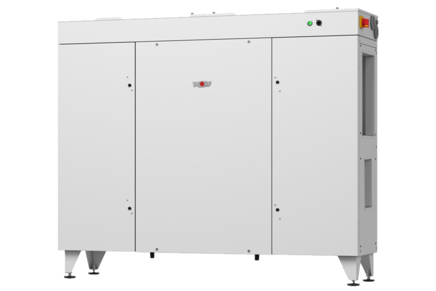 Wolf: Kompakt-Lüftungsgerät CSL-800.