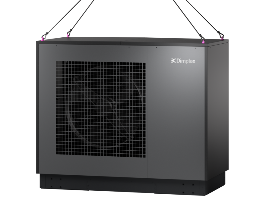 Dimplex: System-C-Wärmepumpe mit Industrial Design.