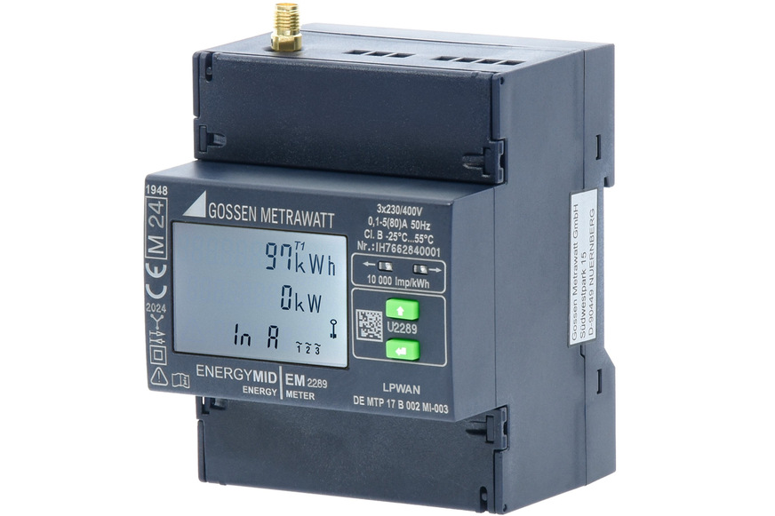 Gossen Metrawatt: Energiezähler EnergyMID.