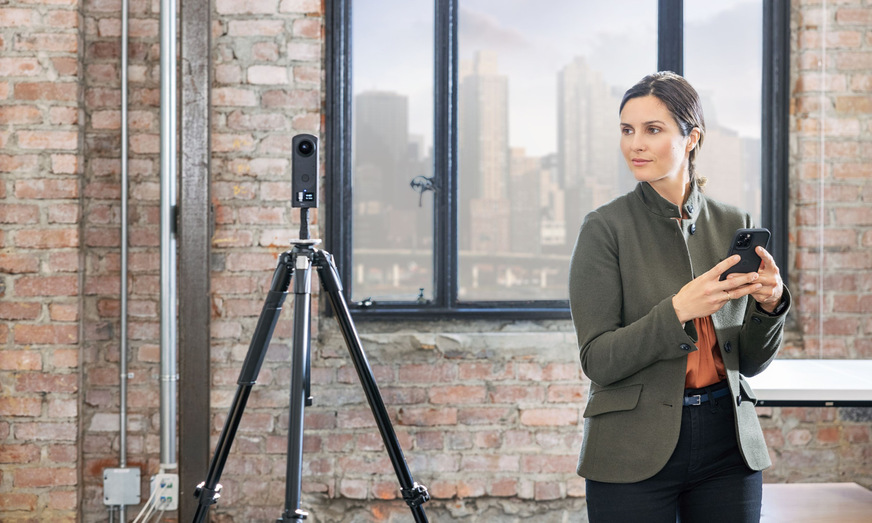 Bild 3 Auf 360°-Panoramakameras basierende Aufmaß-Apps erfassen das Umfeld fotografisch und generieren fotogrammetrisch teilweise auch 3D-Modelle.