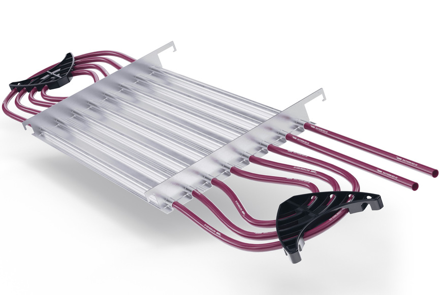 Rehau: Modul der Heiz- und Kühldecke Rautherm NEO Contact.