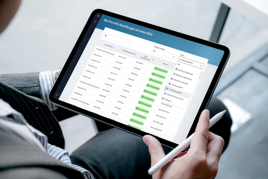 Wolf: AHU Auftragsmappe.