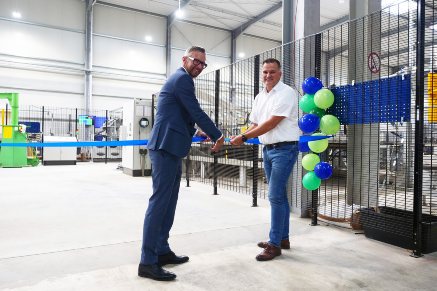 Andreas Örje Wellstam, CEO der Swegon Group (links) und Stefan Steckel, Head of Operation and Procurement.