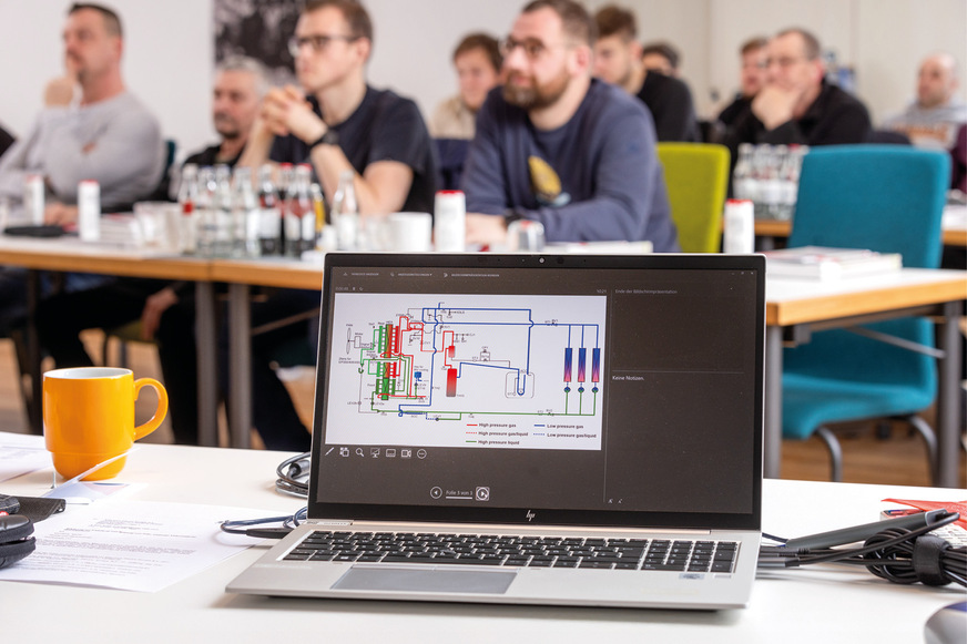 Mehr Können im Software-Bereich: Das Spezialtraining „Sicherer Umgang mit dem Maintenance-Tool“ macht erfahrene Mitarbeitende fit im Auslesen und Visualisieren umfangreicher Anlagen- und Systembetriebsdaten.