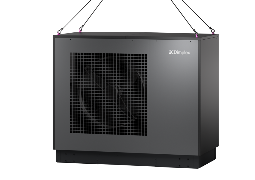 Dimplex: System-C-Wärmepumpe mit Industrial Design.