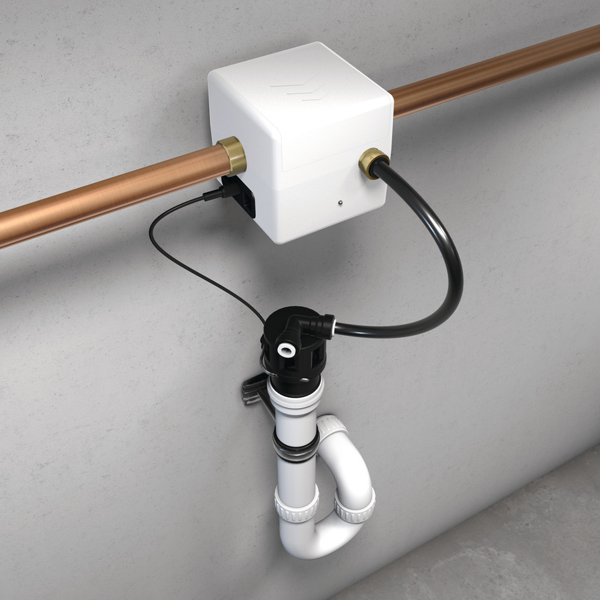 Bild 5 HygBox 2622: Über Sensoren gesteuerte Hygiene-Spülstation.