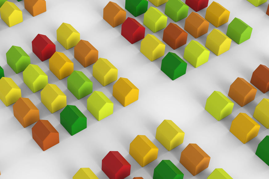 Bild 1 Durch die Entwicklung hocheffizienter Wärmepumpen, die inzwischen auch Vorlauftemperaturen von bis zu 75 °C noch bei −20 °C Außenlufttemperatur ermöglichen, sind fast alle Wohngebäude Wärmepumpen-tauglich und der Umstieg erfordert keine vorgezogene energetische Modernisierung.