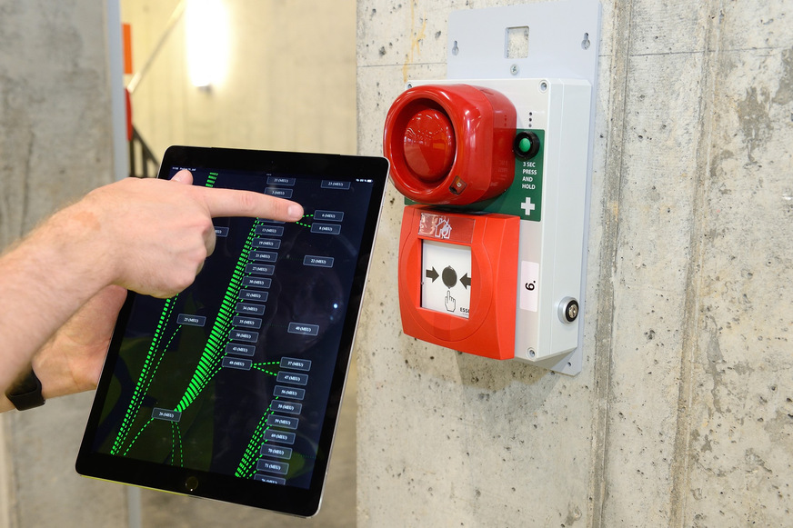 Bild 3 MEU werden als temporäre Stand-alone-Lösung betrieben und lassen sich ergänzend zur mobilen Brandmeldeanlage in die webbasierte App MyMOBS integrieren.