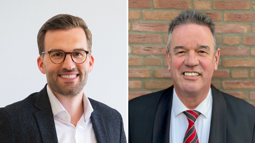 Von links: Christian Sieg, Erik Feijen.