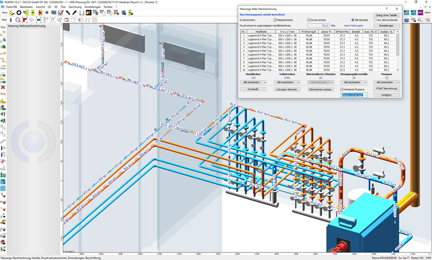 Bild 7 Programme mit integrierter Berechnung aktualisieren Änderungen automatisch auch im CAD.