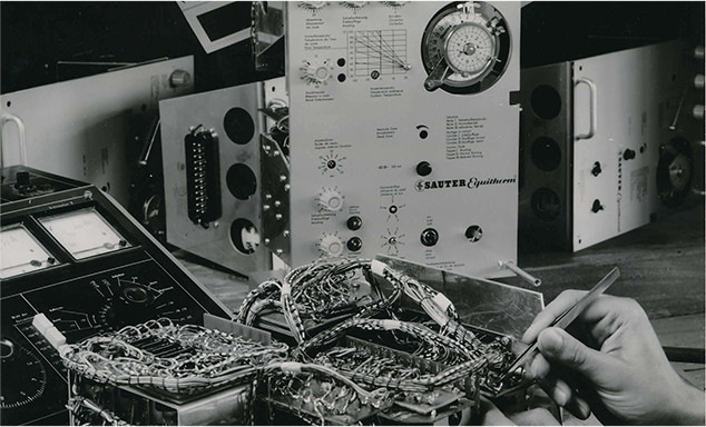 Sauter Equitherm für eine konstante Temperaturregelung.