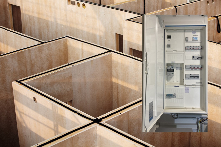 Rigips: Rigidur-H-Gipsfaserplatten sind ein lichtbogenfester Untergrund.