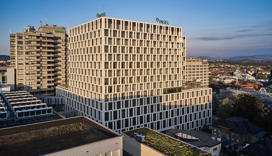 Bild 2 Eine Stadt in der Stadt: Mit einer Größe von 82.000 m2 wurde mit dem Anna-Seiler-Haus im Westen von Bern ein eigenes Stadtquartier geschaffen.