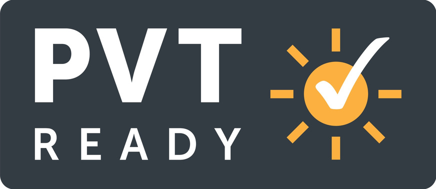 PVT-ready-Logo für Sole/Wasser-Wärmepumpen.