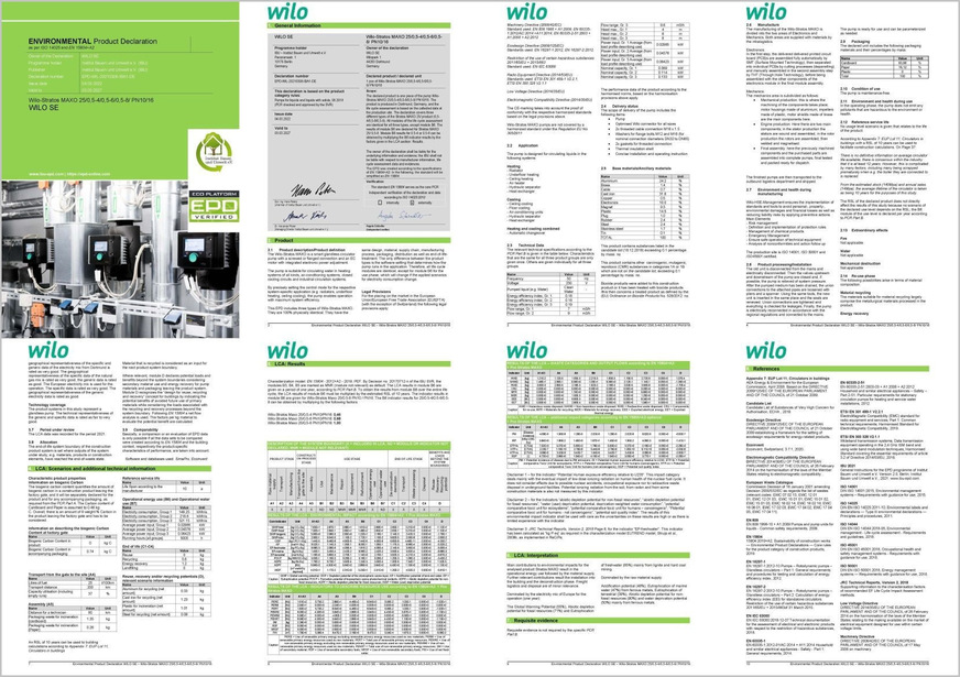 Bild 5 EPDs geben detailliert alle umweltrelevanten Daten zur Herstellung, Nutzung und Entsorgung oder Wiederverwertung von Bauprodukten an.