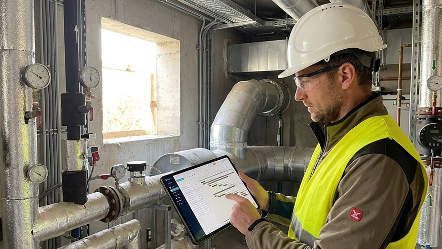 Bild 1 Mit digitalen Bauzeitenplanern können Projektleiter die zeitliche Abfolge, die Dauer und Abhängigkeiten einzelner Tätigkeiten planen und eine termingerechte Erledigung kontrollieren können.