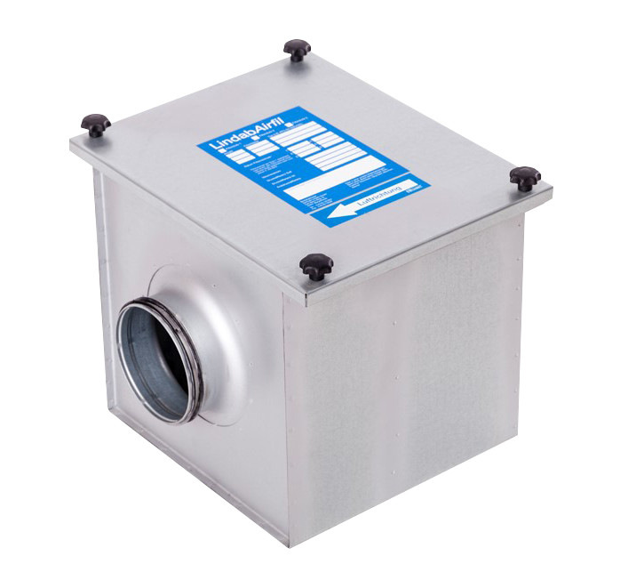 Buderus: Box mit Aktivkohlefilter.