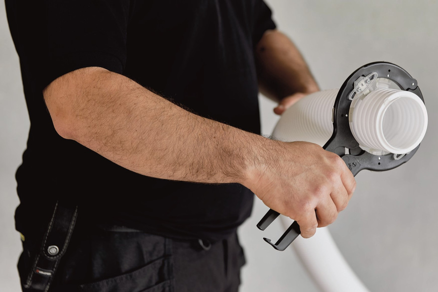 Zehnder: Lüftungsrohr ComfoTube Flow.