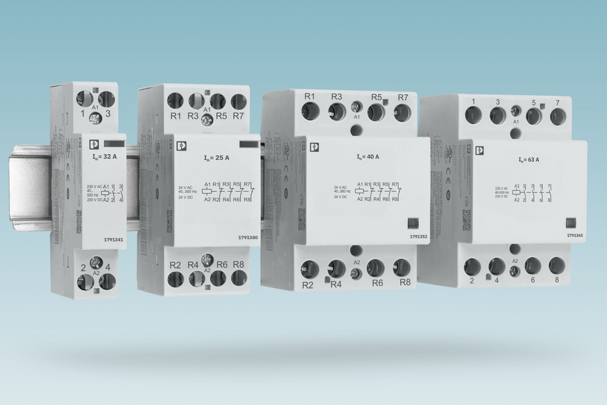 Phoenix Contact: Installationsschütze und -relais.