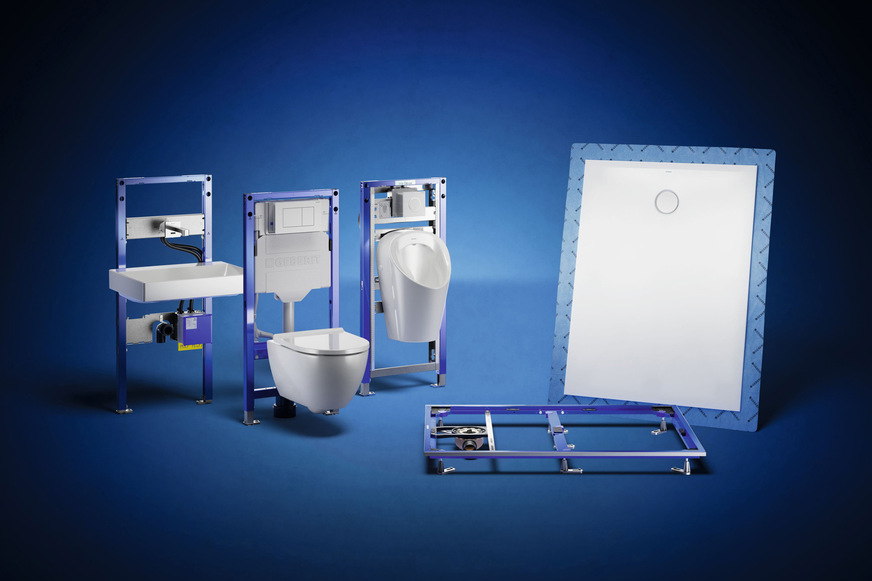 Geberit hat das Sortiment der Duofix-Familie erweitert.