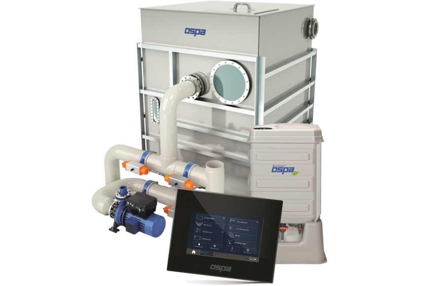 Ospa: Skalierbare Unterdruck-Filteranlage.