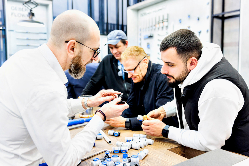 Bold 2 Oft ziehen auf Fachmessen kleinste Details die Aufmerksamkeit auf sich.